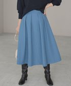 【組曲/KUMIKYOKU】の【WEB限定カラーあり】フラワーラメジャカード フレアスカート ブルー系|ID: prp329100004589731 ipo3291000000035636745