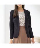 【エニィ スィス/any SiS】の【保温効果/ストレッチ】シリーズ累計13万枚突破!ビューティサーモ ノーカラージャケット ネイビー|ID: prp329100004589733 ipo3291000000034337912