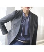 【エニィ スィス/any SiS】の【保温効果/ストレッチ】シリーズ累計13万枚突破!ビューティサーモ ノーカラージャケット グレーグレンチェック|ID: prp329100004589733 ipo3291000000034337914