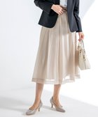 【エニィ スィス/any SiS】の【洗える】シャイニータック スカート ライトベージュ|ID: prp329100004589742 ipo3291000000034282319
