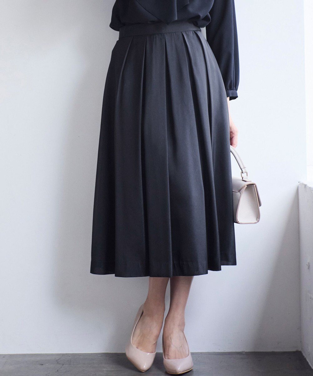 【エニィ スィス/any SiS】の【洗える】シャイニータック スカート インテリア・キッズ・メンズ・レディースファッション・服の通販 founy(ファニー) ファッション Fashion レディースファッション Fashion for Women スカート Skirts オーガンジー Organza Fabric サテン Satin, Glossy Fabric シャイニー Shiny, Glossy Finish シンプル Simple, Minimal セレモニー Ceremony フィット Fit, Slim Fit ボックス Boxy, Box Shape エレガント 上品 Elegant 夏 Summer 新作・新入荷 New Arrivals / New In 春 Spring S/S・春夏 SS, Spring/Summer, Warm Season 洗える Machine Washable ビジネス 仕事 通勤 Business / Work / Commuting ネイビー|ID: prp329100004589742 ipo3291000000034282320