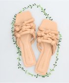 【インター ショシュール/INTER-CHAUSSURES】の【CARRANO】チューブストラップフラットノットサンダル ベージュ|ID: prp329100004589745 ipo3291000000032564220