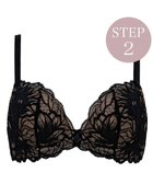 【ブラデリス ニューヨーク/BRADELIS New York】の【BRADELIS New York/ 育乳補整ブラ・STEP2 寄せる】ナオミステップ2ブラ24A1 ブラック|ID: prp329100004589769 ipo3291000000033301943