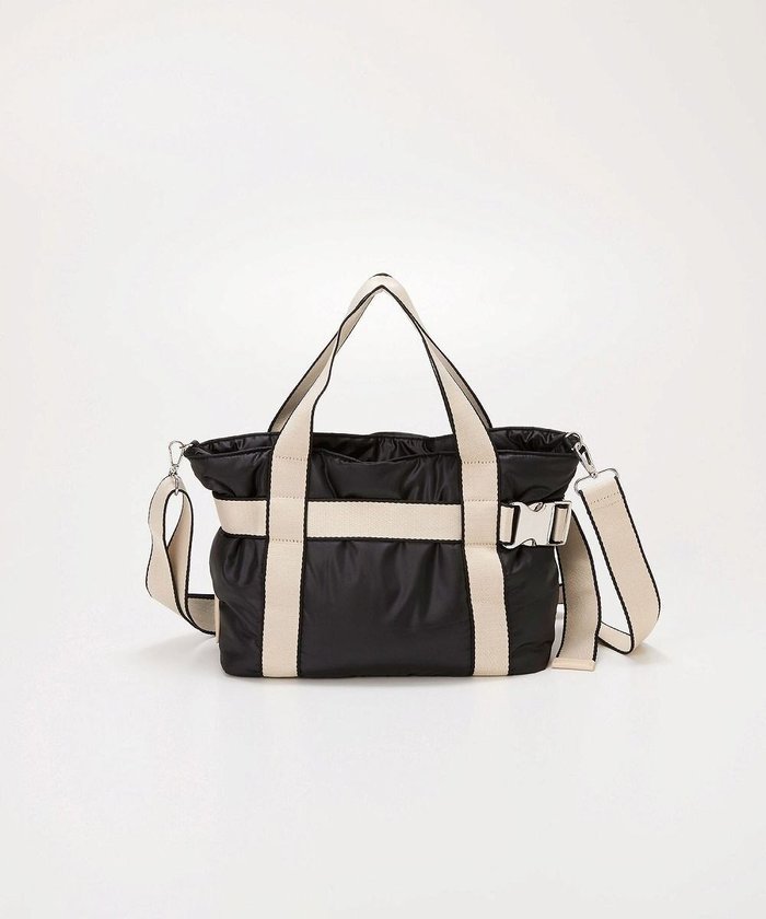 【トプカピ/TOPKAPI】の【TREASURE TOPKAPI】パデット ベルト付き 2wayトートバッグ インテリア・キッズ・メンズ・レディースファッション・服の通販 founy(ファニー) https://founy.com/ ファッション Fashion レディースファッション Fashion for Women バッグ Bags ベルト&ウエストマーク Belts & Waist Accessories ギャザー Gathered, Ruffled サテン Satin, Glossy Fabric ショルダー Shoulder, Shoulder Strap エレガント 上品 Elegant |ID: prp329100004589794 ipo3291000000034649217