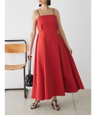 【グリーンパークス/Green Parks】のバックデザインキャミワンピース 人気、トレンドファッション・服の通販 founy(ファニー) ファッション Fashion レディースファッション Ladies' Fashion Online ワンピース Dress キャミワンピース No Sleeve Dresses インナー Inner 春 Spring キャミソール Camisole キャミワンピース Cami Dress シンプル Simple フィット Fit フレア Flare ポケット Pocket リボン Ribbon リラックス Relax ロング Long S/S・春夏 Ss・Spring/Summer 夏 Summer thumbnail Red|ID: prp329100004589814 ipo3291000000032565032