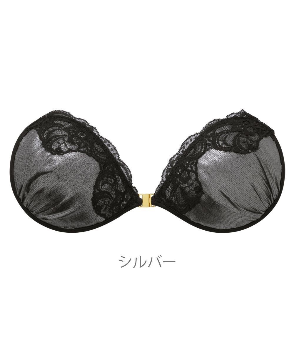 【ブラデリス ニューヨーク/BRADELIS New York】の【NuBra / ボリュームアップ】パテッドヌーブラ プリズム インテリア・キッズ・メンズ・レディースファッション・服の通販 founy(ファニー) 　ファッション　Fashion　レディースファッション　Fashion for Women　アンダー　Underwear Essentials　エレガント 上品　Elegant　オイル　Body Oil　春　Spring　キャミソール　Camisole, Spaghetti Strap Top　コレクション　Collection, Seasonal Line　軽量　Lightweight, Ultra Light　ショルダー　Shoulder, Shoulder Strap　シリコン　Silicone, Silicone Material　シルバー　Silver, Metallic Silver　タオル　Towel, Bath Towel　ドレス　Dress, One-Piece　人気　Popular, Best Seller　パイピング　Piping, Trim Design　フォルム　Silhouette, Form　ブラジャー　Bra, Lingerie　ラッセル　Raschel, Raschel Lace　ランジェリー　Lingerie, Intimate Wear　レース　Lace, Lace Fabric　S/S・春夏　SS, Spring/Summer, Warm Season　おすすめ　Recommended / Our Picks　夏　Summer　結婚式　Wedding　シルバー|ID: prp329100004589914 ipo3291000000033687817