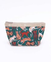 【レスポートサック/LeSportsac】のSMALL SLOAN COSMETIC/キュリアスキャッツグリーン 人気、トレンドファッション・服の通販 founy(ファニー) ファッション Fashion レディースファッション Ladies' Fashion Online 財布 Wallets ポーチ Pouches おすすめ Recommend コンパクト Compact ポケット Pocket ポーチ Pouch リップ Lip 猫 Cat 財布 Wallet |ID:prp329100004589984