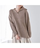 【エニィファム/any FAM】の【洗濯機可能】ウールブレンドスキッパーネックニット 人気、トレンドファッション・服の通販 founy(ファニー) ファッション Fashion レディースファッション Ladies' Fashion Online トップス・カットソー Tops/Tshirt ニット Knit Tops インナー Inner カットソー Cut And Sew スキッパー Skipper ストレート Straight スリット Slit セーター Sweater A/W・秋冬 Aw・Autumn/Winter・Fw・Fall-Winter thumbnail モカ|ID: prp329100004590025 ipo3291000000032567411