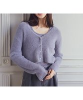 【アースミュージックアンドエコロジー/earth music&ecology】のSET2点ラメフェザーカーディガン+インナー 人気、トレンドファッション・服の通販 founy(ファニー) ファッション Fashion レディースファッション Ladies' Fashion Online トップス・カットソー Tops/Tshirt カーディガン Cardigans アンサンブル Ensemble インナー Inner カーディガン Cardigan コンパクト Compact シンプル Simple スクエア Square タンク Tank フィット Fit フェザーヤーン Feather Yarn フォルム Form ポケット Pocket エレガント 上品 Elegant A/W・秋冬 Aw・Autumn/Winter・Fw・Fall-Winter |ID:prp329100004590072