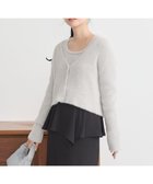 【アースミュージックアンドエコロジー/earth music&ecology】のSET2点ラメフェザーカーディガン+インナー 人気、トレンドファッション・服の通販 founy(ファニー) ファッション Fashion レディースファッション Ladies' Fashion Online トップス・カットソー Tops/Tshirt カーディガン Cardigans アンサンブル Ensemble インナー Inner カーディガン Cardigan コンパクト Compact シンプル Simple スクエア Square タンク Tank フィット Fit フェザーヤーン Feather Yarn フォルム Form ポケット Pocket エレガント 上品 Elegant A/W・秋冬 Aw・Autumn/Winter・Fw・Fall-Winter thumbnail Gray Beige|ID: prp329100004590072 ipo3291000000032567816