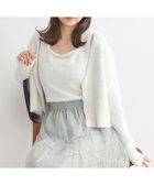 【アースミュージックアンドエコロジー/earth music&ecology】のSET2点ラメフェザーカーディガン+インナー 人気、トレンドファッション・服の通販 founy(ファニー) ファッション Fashion レディースファッション Ladies' Fashion Online トップス・カットソー Tops/Tshirt カーディガン Cardigans アンサンブル Ensemble インナー Inner カーディガン Cardigan コンパクト Compact シンプル Simple スクエア Square タンク Tank フィット Fit フェザーヤーン Feather Yarn フォルム Form ポケット Pocket エレガント 上品 Elegant A/W・秋冬 Aw・Autumn/Winter・Fw・Fall-Winter thumbnail Ivory|ID: prp329100004590072 ipo3291000000032567817