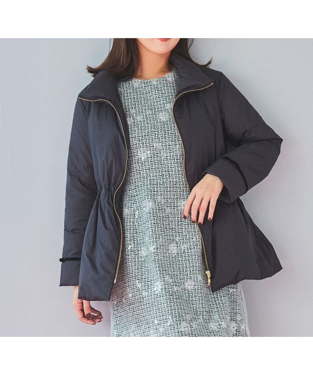 【トッカ/TOCCA】のFLUFFY PILLOW ショートダウンコート インテリア・キッズ・メンズ・レディースファッション・服の通販 founy(ファニー) 　ファッション　Fashion　レディースファッション　Ladies' Fashion Online　アウター　Coat Outerwear　コート　Coats　ジャケット　Jackets　ダウン　Down Coats And Jackets　ジャケット　Jacket　ダウン　Down　トレンド　Trend　ドレス　Dress　フェミニン　Feminine　ベルベット　Velvet　リボン　Ribbon　エレガント 上品　Elegant　A/W・秋冬　Aw・Autumn/Winter・Fw・Fall-Winter　ブラック系|ID: prp329100004590136 ipo3291000000032670967