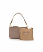 【トプカピ/TOPKAPI】の【Breath TOPKAPI】【TOPKAPI × 藤本美貴さんコラボ】スコッチグレイン サブバッグ付きミニバッグ/撥水 ミルクティ|ID: prp329100004590163 ipo3291000000032568846