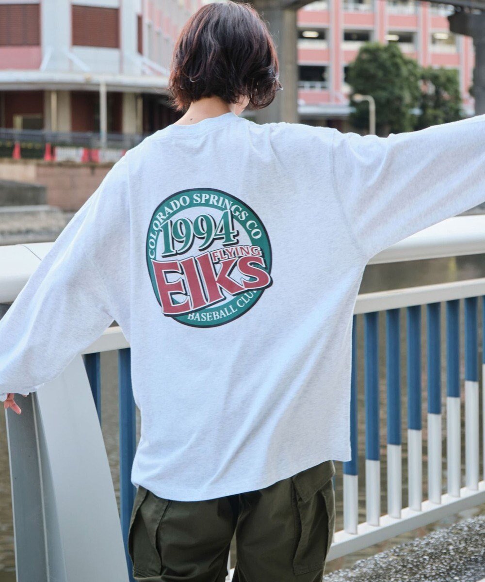 【ウィゴー/WEGO】の【ユニセックス着用ITEM】サークルロゴBIG T(LS) インテリア・キッズ・メンズ・レディースファッション・服の通販 founy(ファニー) 　ファッション　Fashion　レディースファッション　Ladies' Fashion Online　トップス・カットソー　Tops/Tshirt　シャツ/ブラウス　Shirts/Blouses　ロング / Tシャツ　T-Shirts　カットソー　Cut and Sewn　春　Spring　秋　Autumn/Fall　カットソー　Cut And Sew　カーゴパンツ　Cargo Pants　グラフィック　Graphic　サークル　Circle　スマホ　Smartphone　デニム　Denim　定番　Standard　人気　Popularity　ビッグ　Big　プリント　Print　ワンポイント　One Point　A/W・秋冬　Aw・Autumn/Winter・Fw・Fall-Winter　おすすめ　Recommend　夏　Summer　ライトグレー|ID: prp329100004590208 ipo3291000000032569213