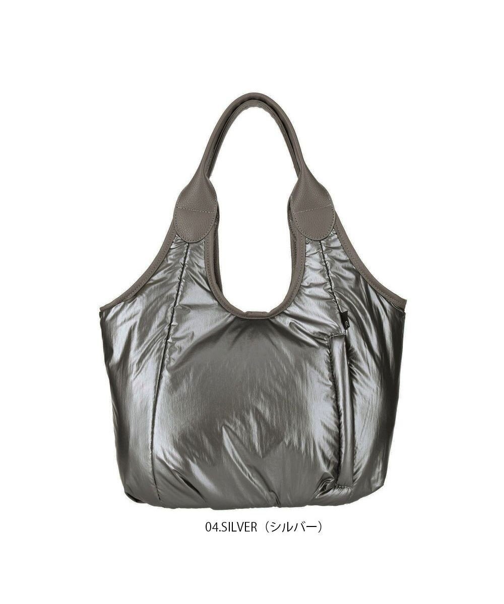 【ルートート/ROOTOTE】の6456【軽量・肩掛け】LT.ラウンド.シャイニー-A インテリア・キッズ・メンズ・レディースファッション・服の通販 founy(ファニー) 　ファッション　Fashion　レディースファッション　Fashion for Women　バッグ　Bags　エレガント 上品　Elegant　カメラ　Camera Accessories　傘　Umbrella, Parasol　軽量　Lightweight, Ultra Light　シャイニー　Shiny, Glossy Finish　シンプル　Simple, Minimal　ポケット　Pocket, Pocket Detail　ポーチ　Pouch, Small Case　ラウンド　Round, Round Neck　04:シルバー|ID: prp329100004590229 ipo3291000000032980494