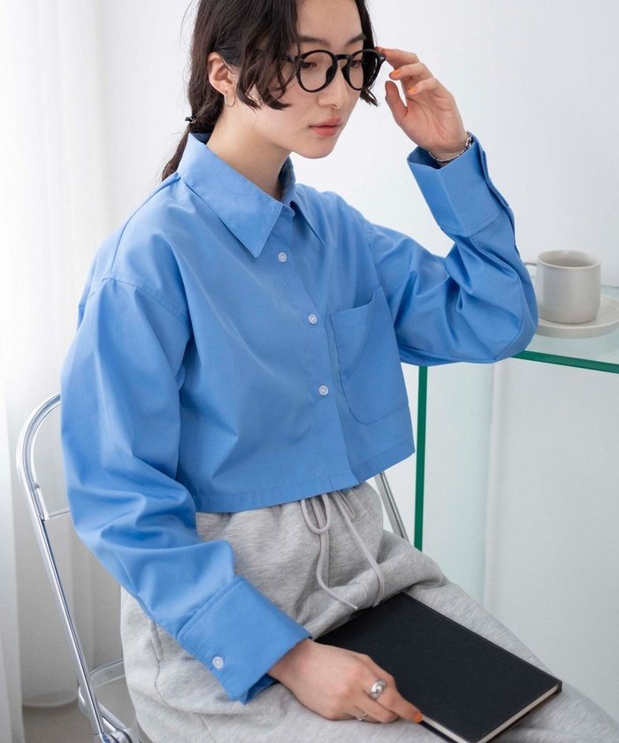 【ウィゴー/WEGO】のカラーショートシャツ インテリア・キッズ・メンズ・レディースファッション・服の通販 founy(ファニー) https://founy.com/ ファッション Fashion レディースファッション Ladies' Fashion Online トップス・カットソー Tops/Tshirt シャツ/ブラウス Shirts/Blouses おすすめ Recommend クロップド Cropped ショート Short ストライプ Stripe スマホ Smartphone スラックス Slacks スリーブ Sleeve トレンド Trend ポケット Pocket ミニスカート Mini Skirt ワイド Wide 夏 Summer 春 Spring S/S・春夏 Ss・Spring/Summer |ID: prp329100004590277 ipo3291000000032569964