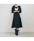 【メゾンドフルール/Maison de FLEUR】の慈愛に満ちたジャカードワンピース Black|ID: prp329100004590352 ipo3291000000033278789
