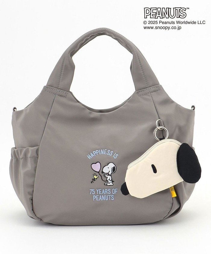 【イザック/Y'SACCS】のSNOOPYデザイン ギャザー2wayミニトート インテリア・キッズ・メンズ・レディースファッション・服の通販 founy(ファニー) https://founy.com/ ファッション Fashion レディースファッション Ladies' Fashion Online バッグ Bag NEW・新作・新着・新入荷 New Arrivals イラスト Illustration ギャザー Gather スマート Smart フェイス Face ポケット Pocket ポーチ Pouch |ID: prp329100004590370 ipo3291000000032571069