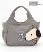 【イザック/Y'SACCS】のSNOOPYデザイン ギャザー2wayミニトート グレー|ID: prp329100004590370 ipo3291000000032571071