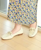 【ヌーベルローブオウ/nouvelleRobe Ou】の新色追加【本革・高反発・抗菌】Bit loafers スクエアトゥ ローファー アイボリー|ID: prp329100004590406 ipo3291000000032571425
