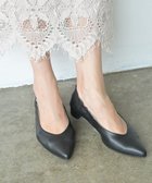 【ヌーベルローブオウ/nouvelleRobe Ou】の新色追加【本革・高反発・抗菌】Heel Pointed-plain ポインテッドトゥ ヒールパンプス ブラック|ID: prp329100004590407 ipo3291000000032571442
