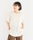 【グリーンパークス/Green Parks】の冷やっとすずやかレイヤーニットプルオーバ Off White|ID: prp329100004590410 ipo3291000000032571459