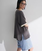 【グリーンパークス/Green Parks】の冷やっとすずやかレイヤーニットプルオーバ Gray|ID: prp329100004590410 ipo3291000000032571460