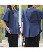 【ティアクラッセ/Tiaclasse】の【洗える】バックシャンカットソープルオーバー ブルー|ID: prp329100004590416 ipo3291000000032571497