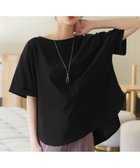 【ティアクラッセ/Tiaclasse】の【洗える】バックシャンカットソープルオーバー ブラック|ID: prp329100004590416 ipo3291000000032571501
