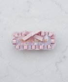 【メゾンドフルール/Maison de FLEUR】のクロッシェリボンクリップ Pink|ID: prp329100004590425 ipo3291000000032571539