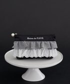 【メゾンドフルール/Maison de FLEUR】のフロントフリルポーチ Black|ID: prp329100004590428 ipo3291000000032571554
