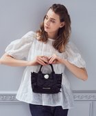 【メゾンドフルール/Maison de FLEUR】のローズ2Wayキルティングミニトートバッグ 人気、トレンドファッション・服の通販 founy(ファニー) ファッション Fashion レディースファッション Fashion for Women バッグ Bags キルティング Quilted, Quilting コンパクト Compact, Small Size フリル Frill, Ruffle ポケット Pocket, Pocket Detail リボン Ribbon, Bow ローズ Rose, Rose Motif ワンポイント One Point, Statement Accent エレガント 上品 Elegant thumbnail Black|ID: prp329100004590430 ipo3291000000033656140