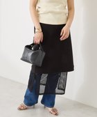 【アメリカンホリック/AMERICAN HOLIC】の【WEB限定】レイヤード風スカート Black|ID: prp329100004590436 ipo3291000000033656149