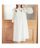 【メゾンドフルール/Maison de FLEUR】のラッフルボウタイワンピース White|ID: prp329100004590437 ipo3291000000033278755