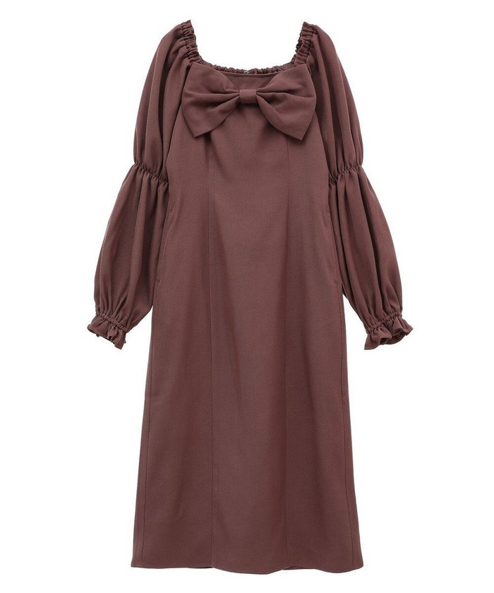 【メゾンドフルール/Maison de FLEUR】の愛され上手なリボンワンピース インテリア・キッズ・メンズ・レディースファッション・服の通販 founy(ファニー) https://founy.com/ ファッション Fashion レディースファッション Ladies' Fashion Online ワンピース Dress おすすめ Recommend カーディガン Cardigan ストレート Straight フロント Front リボン Ribbon 今季 This Season 夏 Summer 春 Spring S/S・春夏 Ss・Spring/Summer |ID: prp329100004590440 ipo3291000000032571610