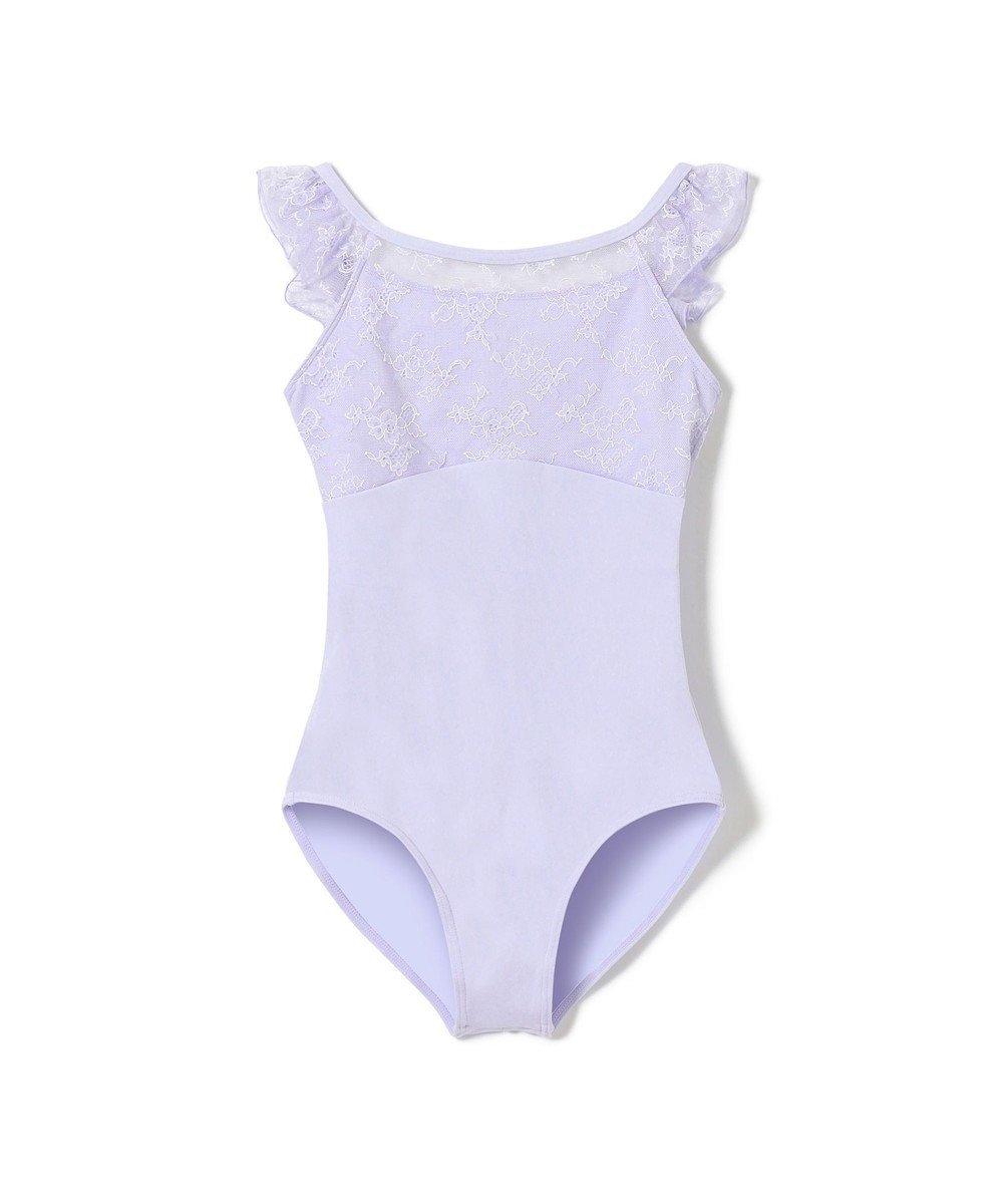【チャコット/Chacott / KIDS】のキャミソールレオタード インテリア・キッズ・メンズ・レディースファッション・服の通販 founy(ファニー) 　ファッション　Fashion　キッズファッション　KIDS Children’s Clothing　キャミソール　Camisole　ストレッチ　Stretch　フリル　Frills　ラベンダー　Lavender　レース　Race　ラベンダー|ID: prp329100004590634 ipo3291000000032574075