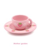 【マザーガーデン/Mother garden / KIDS】のマザーガーデン 野いちご ままごと カップ&お皿 ピンク|ID: prp329100004590636 ipo3291000000032574101