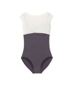 【チャコット/Chacott / KIDS】の【ノーソーイングニット使用】ジュニア フレンチスリーブレオタード グレー|ID: prp329100004590638 ipo3291000000032574196