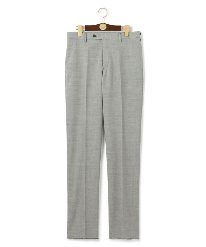 【ジェイ プレス/J.PRESS / MEN】の【ストレッチ / ウォッシャブル可】ハウンドトゥース パワーストレッチウール スラックス インテリア・キッズ・メンズ・レディースファッション・服の通販 founy(ファニー) https://founy.com/ ファッション Fashion メンズファッション Fashion for Men ボトムス Bottoms ウォッシャブル Machine Washable 春 Spring 洗える Machine Washable ストレッチ Stretch, Stretchy Fabric スマート Smart, Elegant スラックス Slacks, Dress Pants テーパード Tapered, Tapered Pants ドレス Dress, One-Piece ハウンドトゥース Houndstooth, Dogtooth Check S/S・春夏 SS, Spring/Summer, Warm Season 夏 Summer ビジネス 仕事 通勤 Business / Work / Commuting |ID: prp329100004590657 ipo3291000000032718430