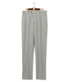 【ジェイ プレス/J.PRESS / MEN】の【ストレッチ / ウォッシャブル可】ハウンドトゥース パワーストレッチウール スラックス ブラック系8|ID: prp329100004590657 ipo3291000000032718431