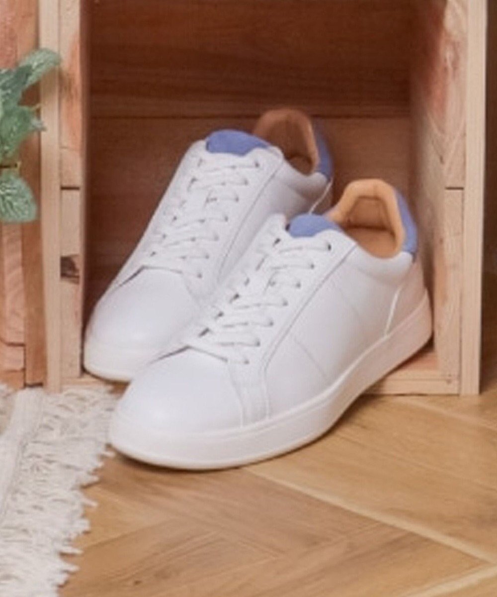 【リーガル フットコミュニティ/REGAL FOOT COMMUNITY / MEN】の【レッドウッドリバー メンズ】RX05 コートタイプスニーカー スニーカー インテリア・キッズ・メンズ・レディースファッション・服の通販 founy(ファニー) 　ファッション　Fashion　メンズファッション　Men's Style Online　シューズ・靴　Shoes/Men　スニーカー　Sneakers　ウッド　Wood　クッション　Cushion　軽量　Lightweight　シューズ　Shoes　シンプル　Simple　スニーカー　Sneakers　ベロア　Velor　メンズ　Mens　ホワイト×ブルー|ID: prp329100004590679 ipo3291000000032574974
