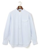 【ジェイ プレス/J.PRESS / MEN】のピンチェックジャージ バンドカラーシャツ サックスブルー系|ID: prp329100004590682 ipo3291000000032574992