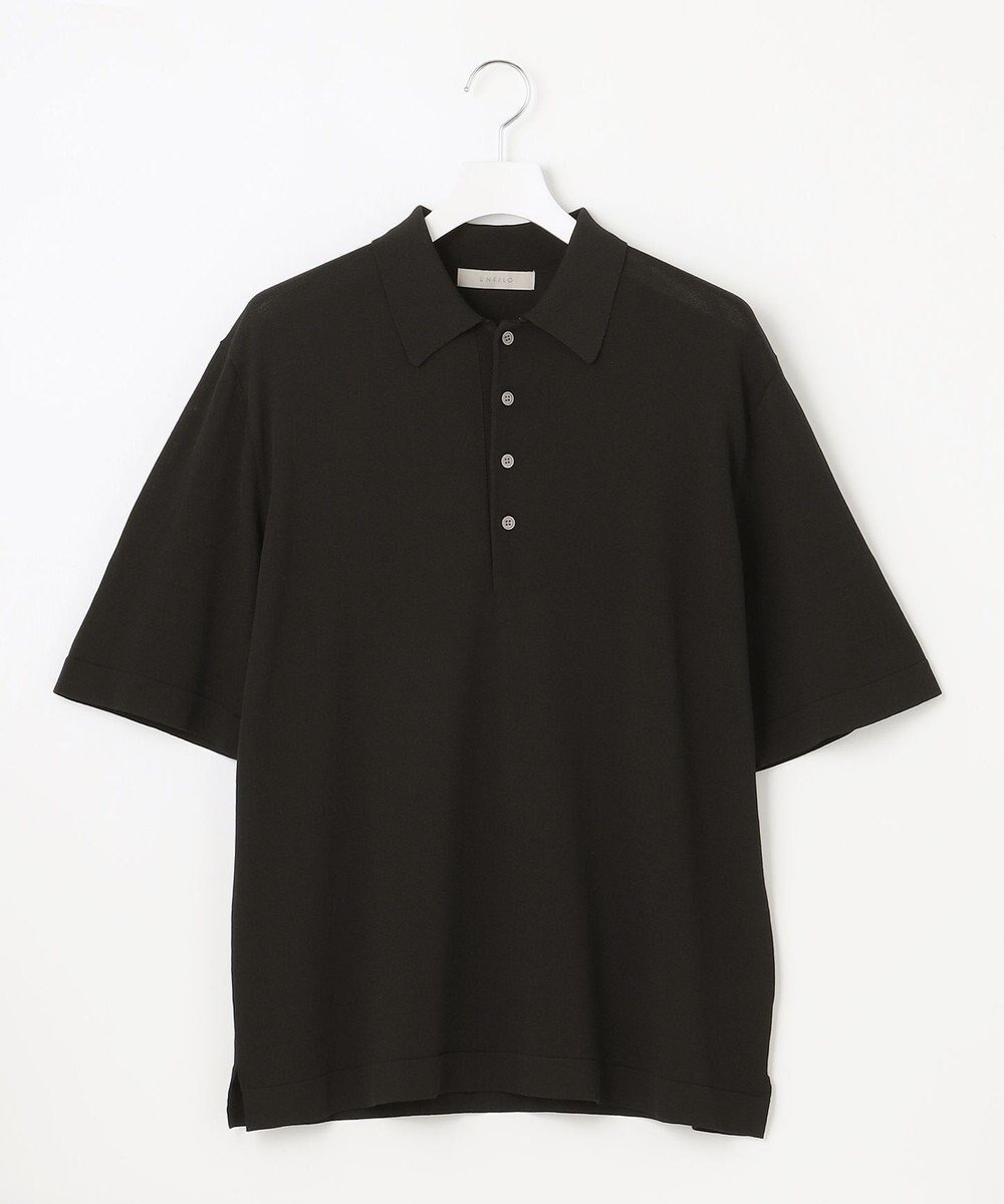 【アンフィーロ/UNFILO / MEN】の【抗菌防臭】イージーケア ライトニットポロ 23年春夏商品 インテリア・キッズ・メンズ・レディースファッション・服の通販 founy(ファニー) 　ファッション　Fashion　メンズファッション　Men's Style Online　トップス・カットソー　Tops/Tshirt/Men　ニット　Knit Tops　ウォッシャブル　Washable　ストレッチ　Stretch　セーター　Sweater　トレンド　Trend　ポロシャツ　Polo Shirt　夏　Summer　抗菌　Antibacterial　春　Spring　S/S・春夏　Ss・Spring/Summer　雑誌　Magazine　ブラック|ID: prp329100004590685 ipo3291000000032575008