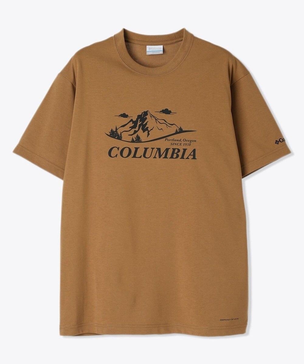 【コロンビア/Columbia / MEN】のColumbia/ ヤハラフォレストグラフィックショートスリーブTシャツ /コロンビア インテリア・キッズ・メンズ・レディースファッション・服の通販 founy(ファニー) 　ファッション　Fashion　メンズファッション　Fashion for Men　トップス・カットソー　Cut & Sew Tops　メンズシャツ　Shirts　アウトドア　Outdoor Clothing　インナー　Innerwear　カットソー　Cut and Sewn Top　グラフィック　Graphic, Graphic Design　トレンド　Trend, Trending Now　定番　Standard, Basic Item　パターン　Pattern, Design Print　フィット　Fit, Slim Fit　半袖　Short Sleeve, Half Sleeve　レギュラー　Regular, Standard Fit　A/W・秋冬　Autumn/Winter　S/S・春夏　SS, Spring/Summer, Warm Season　再入荷　Restock / Back in Stock　おすすめ　Recommended / Our Picks　夏　Summer　Delta、 Front Print|ID: prp329100004590686 ipo3291000000033076564