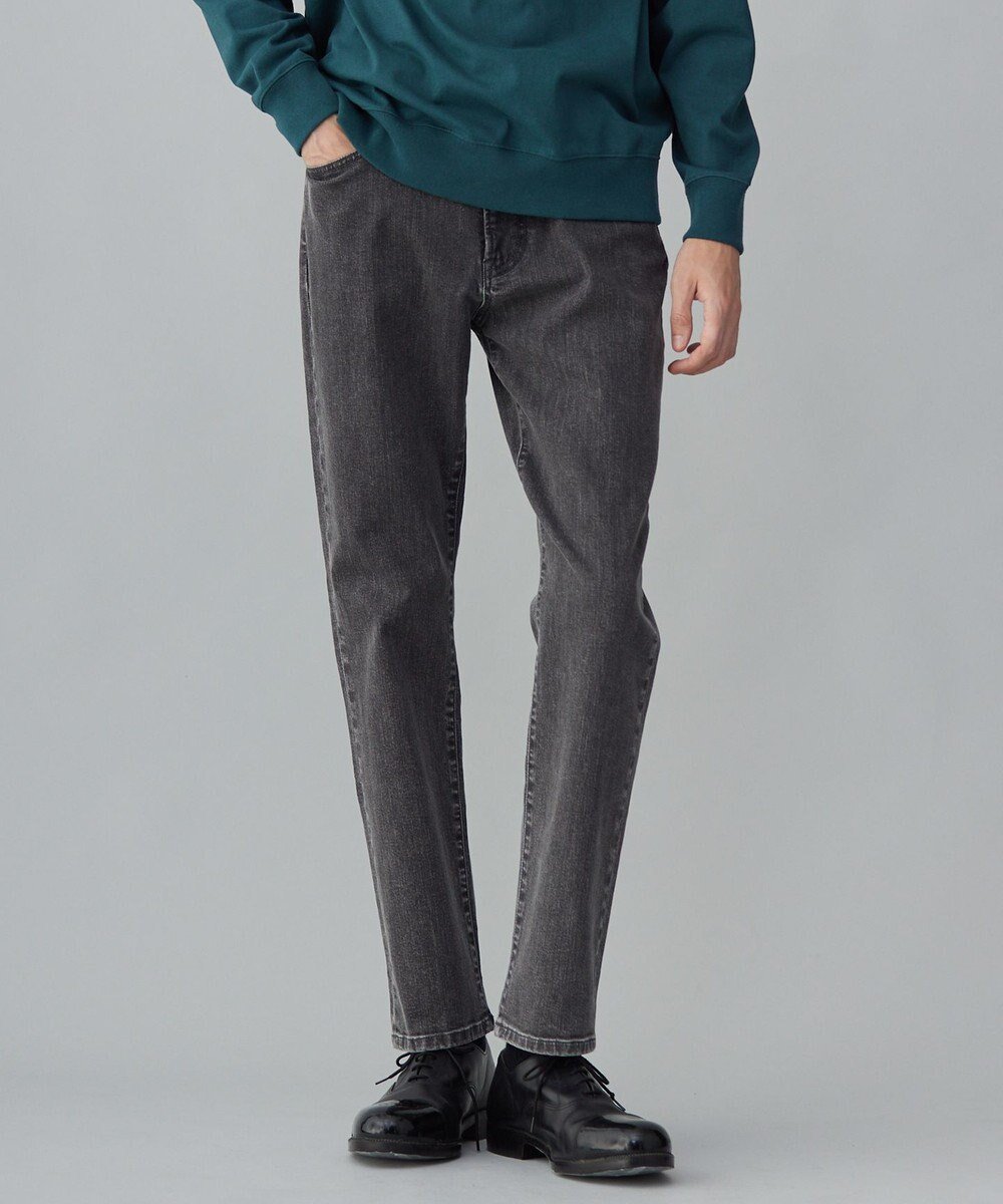 【アンフィーロ/UNFILO / MEN】の【UNFILO DENIM】 スリムテーパード インテリア・キッズ・メンズ・レディースファッション・服の通販 founy(ファニー) 　ファッション　Fashion　メンズファッション　Men's Style Online　ボトムス　Bottoms/Men　デニムパンツ　Denim Pants　ストレッチ　Stretch　テーパード　Tapered　デニム　Denim　夏　Summer　S/S・春夏　Ss・Spring/Summer　A/W・秋冬　Aw・Autumn/Winter・Fw・Fall-Winter　軽量　Lightweight　ブラック|ID: prp329100004590690 ipo3291000000032575169