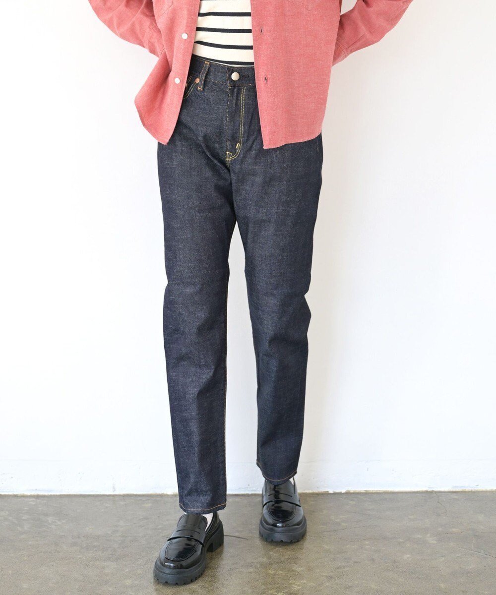 【サキュウ/caqu】のmodern tapered 腰回りユッタリ テーパードシルエットデニム 人気、トレンドファッション・服の通販 founy(ファニー) 　ファッション　Fashion　レディースファッション　Fashion for Women　パンツ　Pants & Trousers　デニムパンツ・ジーンズ・美脚デニム　Denim Jeans & Pants　インディゴ　Indigo Denim　ヴィンテージ　Vintage Style　コーティング　Coating, Coated Finish　ジーンズ　Jeans, Denim Pants　ストレッチ　Stretch, Stretchy Fabric　テーパード　Tapered, Tapered Pants　デニム　Denim, Jeans Material　楽ちん　Easy Fit, Comfortable　A/W・秋冬　Autumn/Winter　S/S・春夏　SS, Spring/Summer, Warm Season　夏　Summer　 other-1|ID: prp329100004590692 ipo3291000000033670832