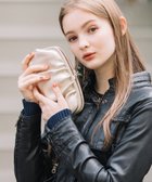 【アンビリオン/UNBILLION】のperche ジェムストーンがま口長財布 ゴールド|ID: prp329100004590693 ipo3291000000033297443