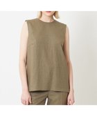 【ベイジ,/BEIGE,】のCAROLE / クルーネックブラウス Khaki×Sand|ID: prp329100004590708 ipo3291000000032575509