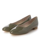 【イング/ing】のing 【WEB限定】【レイン対応】Vカットパンプス カーキエナメル|ID: prp329100004590763 ipo3291000000032576513