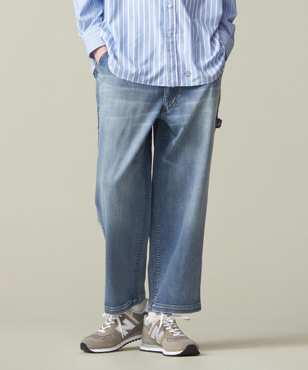 【ジェイプレスヨークストリート/J.PRESS YORK STREET】の【UNISEX】デニムペインターパンツ インテリア・キッズ・メンズ・レディースファッション・服の通販 founy(ファニー) 　ファッション　Fashion　レディースファッション　Ladies' Fashion Online　パンツ　Pants　デニムパンツ　Denim Pants　春　Spring　軽量　Lightweight　デニム　Denim　フォーマル　Formal　ユニセックス　Unisex　冬　Winter　S/S・春夏　Ss・Spring/Summer　夏　Summer　ネイビー系|ID: prp329100004590778 ipo3291000000032576740